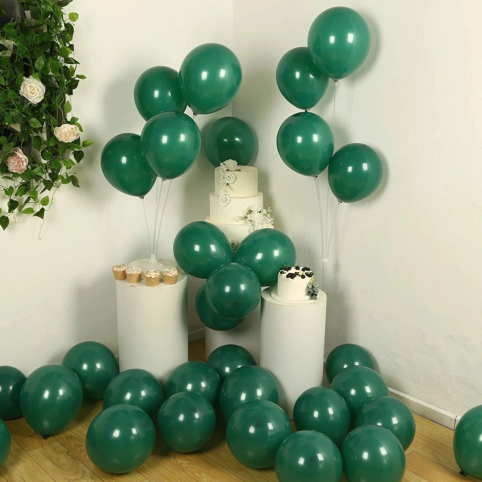 50 Matte Pastel Biodegradable Latex Party Balloons