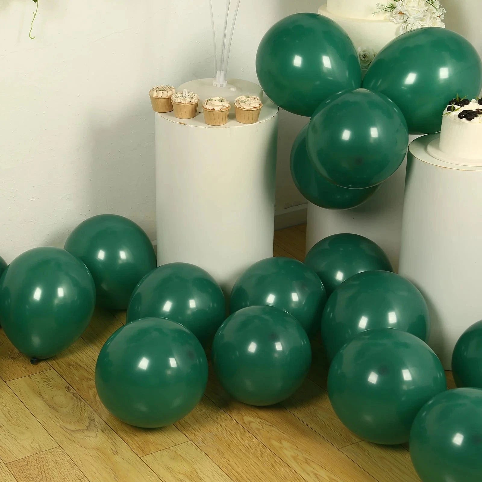 50 Matte Pastel Biodegradable Latex Party Balloons