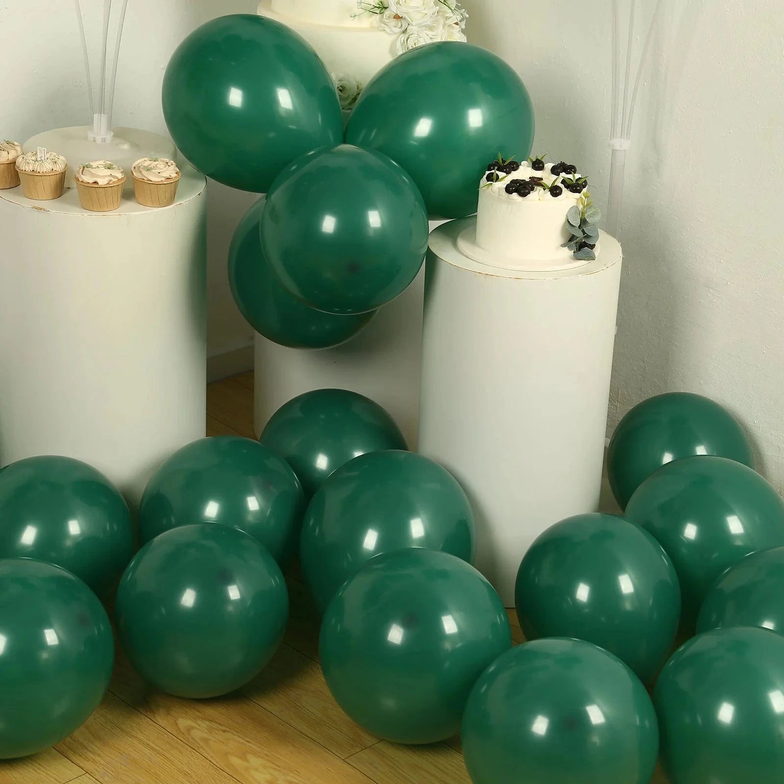 50 Matte Pastel Biodegradable Latex Party Balloons
