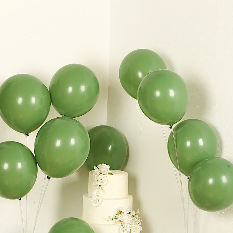 50 Matte Pastel Biodegradable Latex Party Balloons