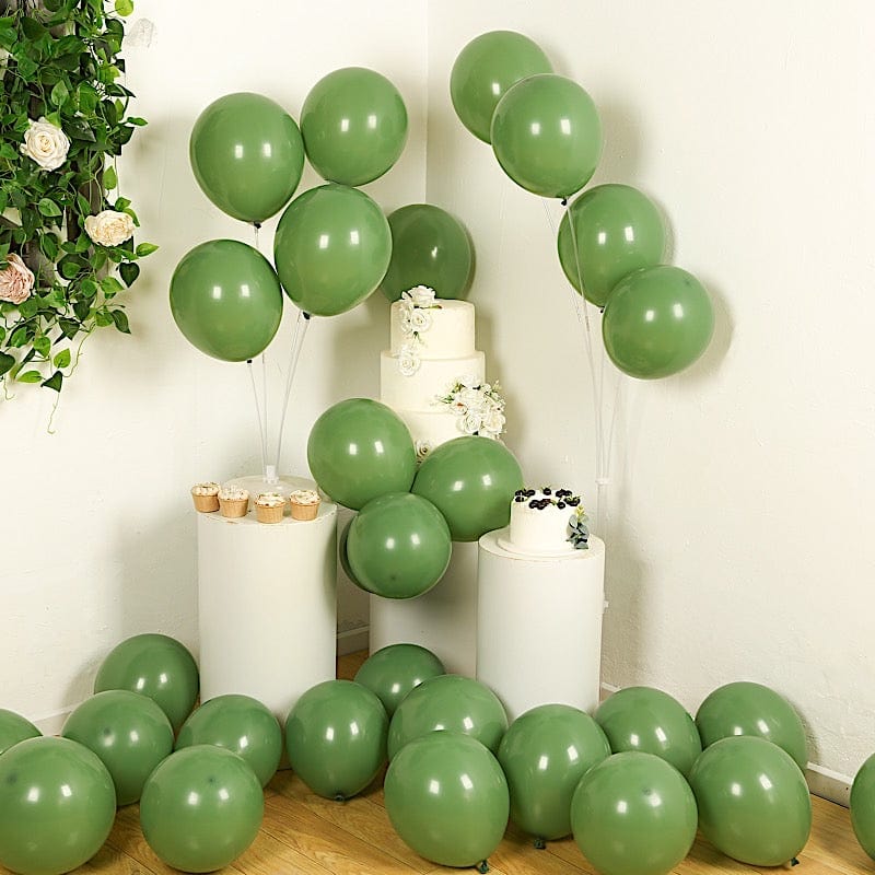 50 Matte Pastel Biodegradable Latex Party Balloons