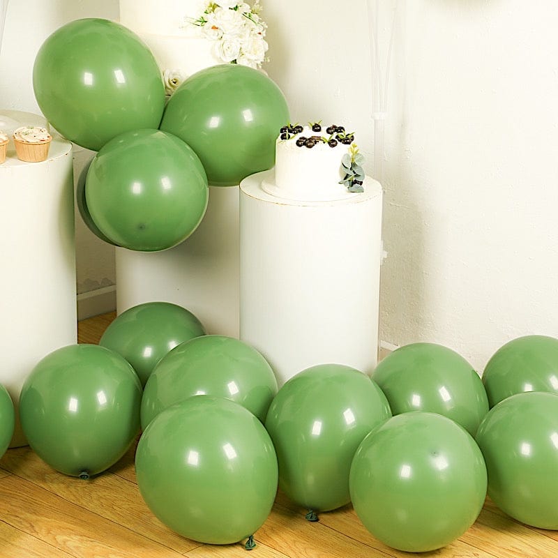50 Matte Pastel Biodegradable Latex Party Balloons