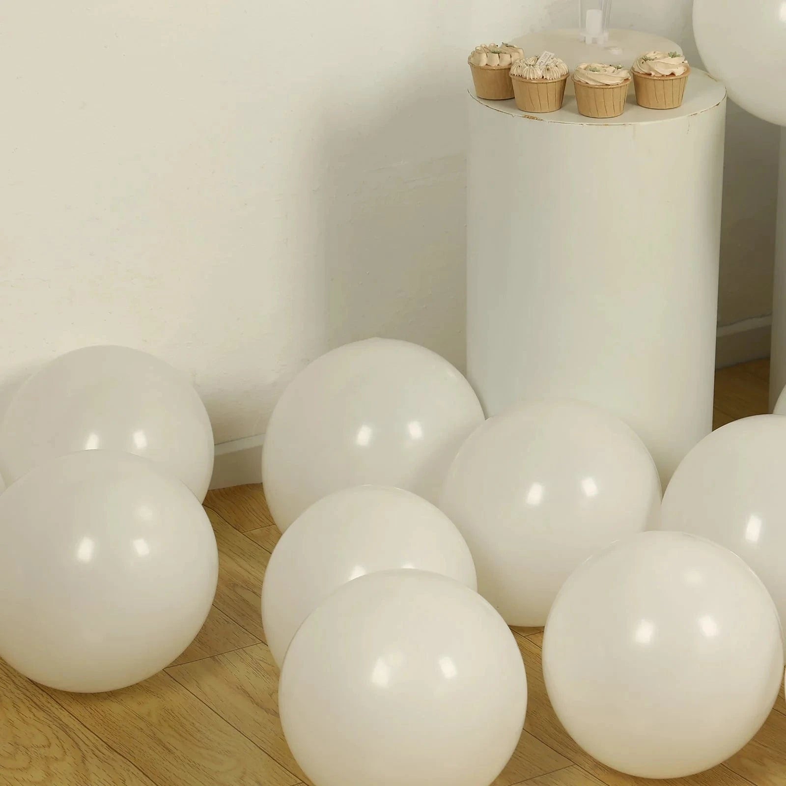 50 Matte Pastel Biodegradable Latex Party Balloons
