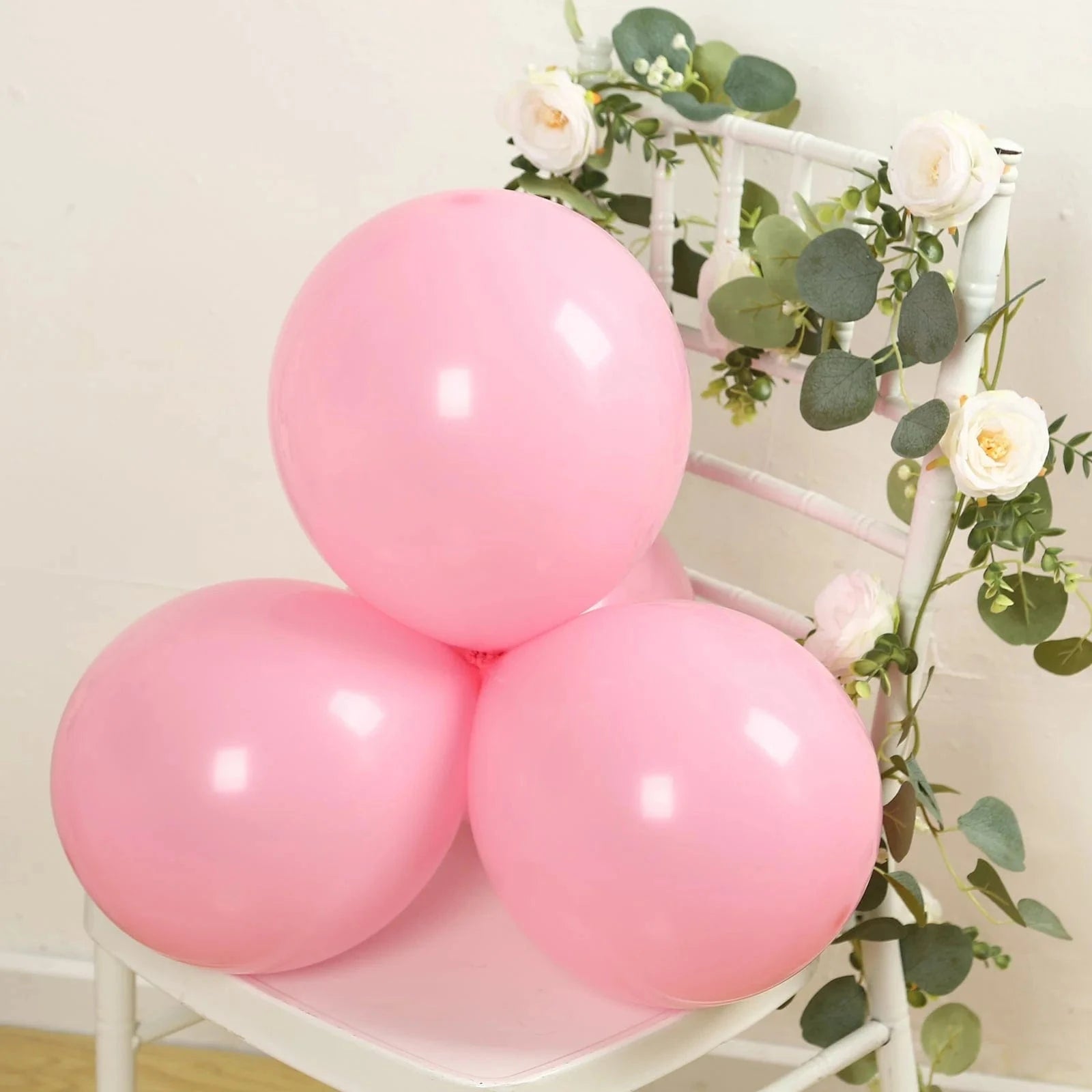 50 Matte Pastel Biodegradable Latex Party Balloons