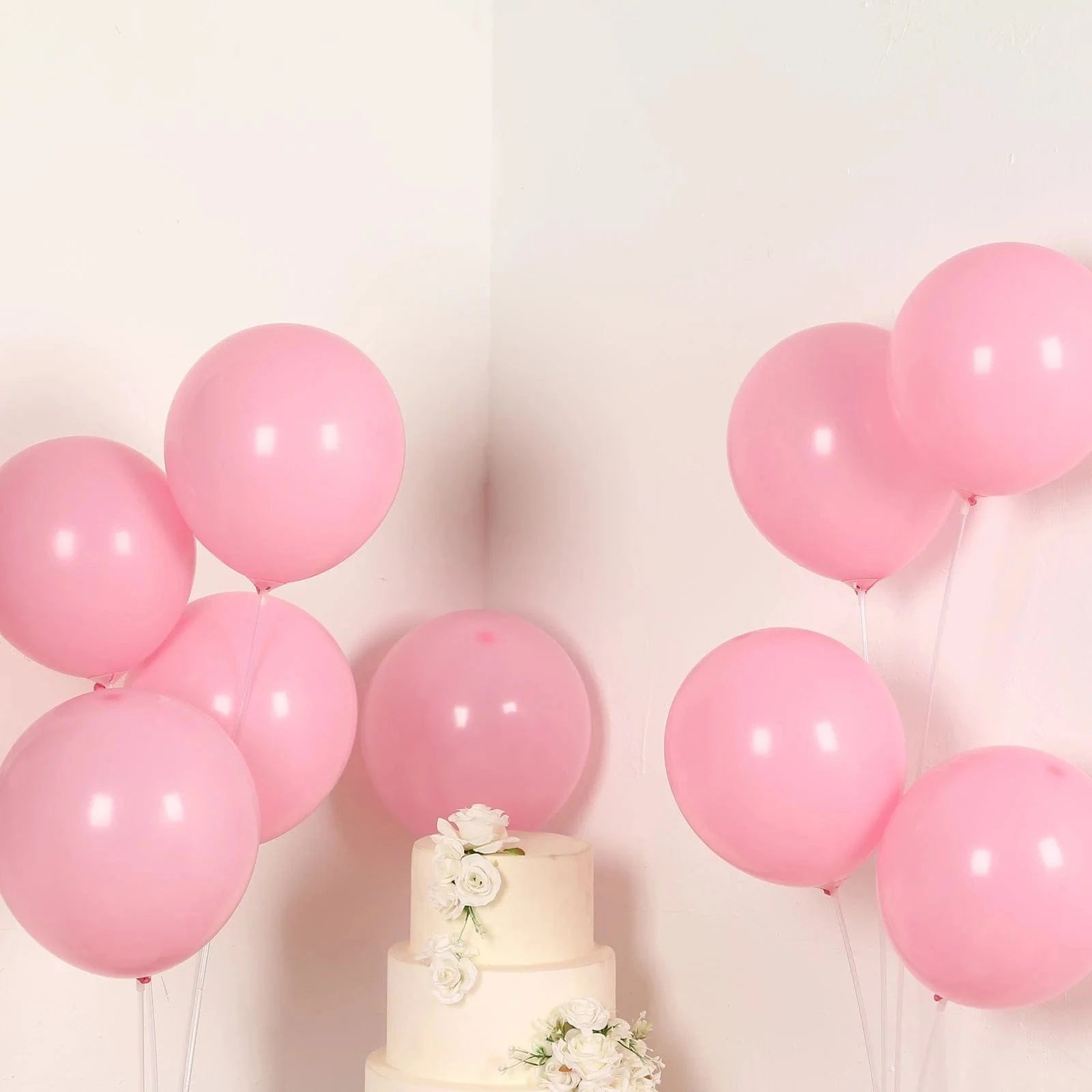 50 Matte Pastel Biodegradable Latex Party Balloons