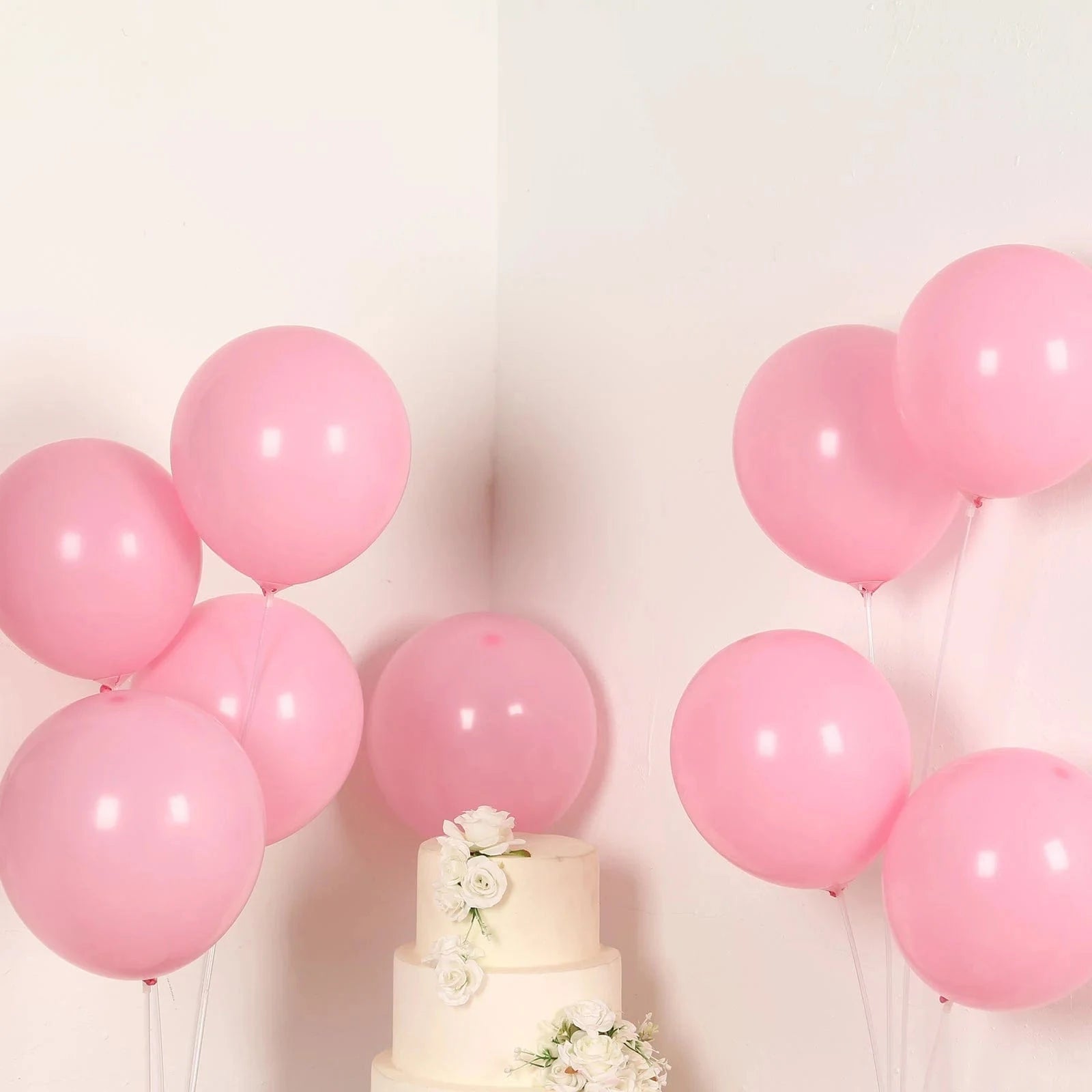 50 Matte Pastel Biodegradable Latex Party Balloons