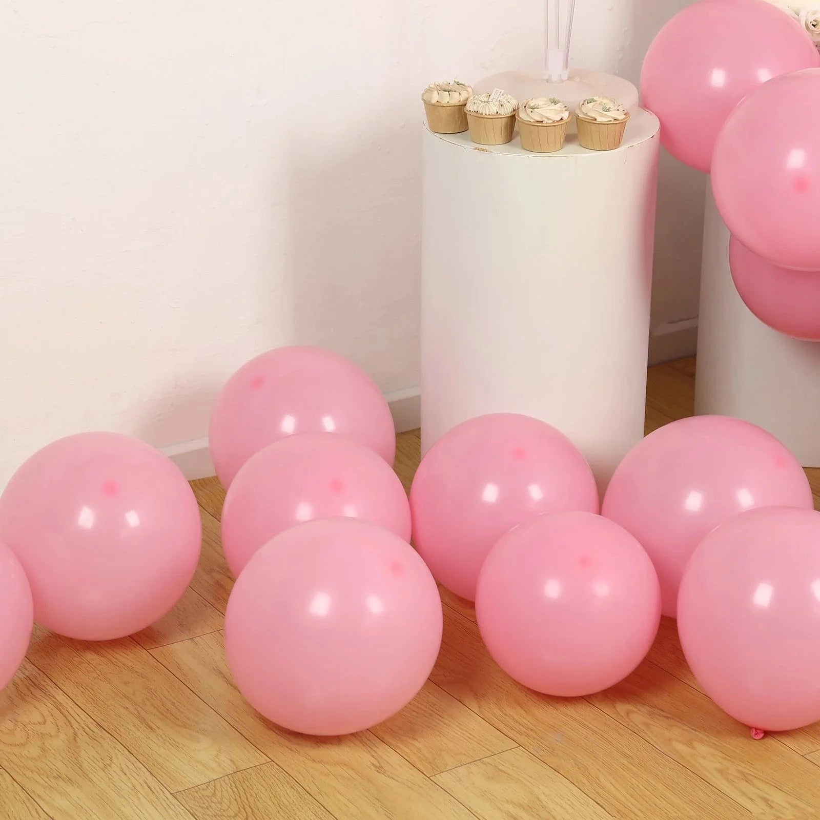 50 Matte Pastel Biodegradable Latex Party Balloons