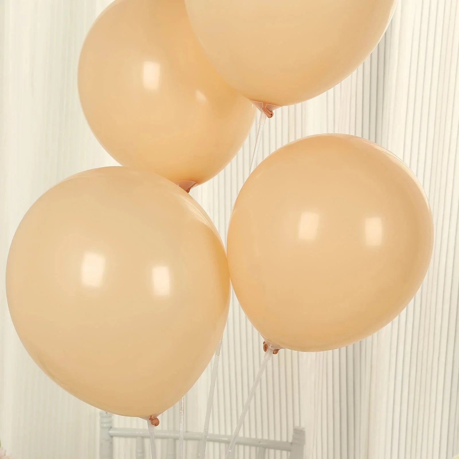 50 Matte Pastel Biodegradable Latex Party Balloons