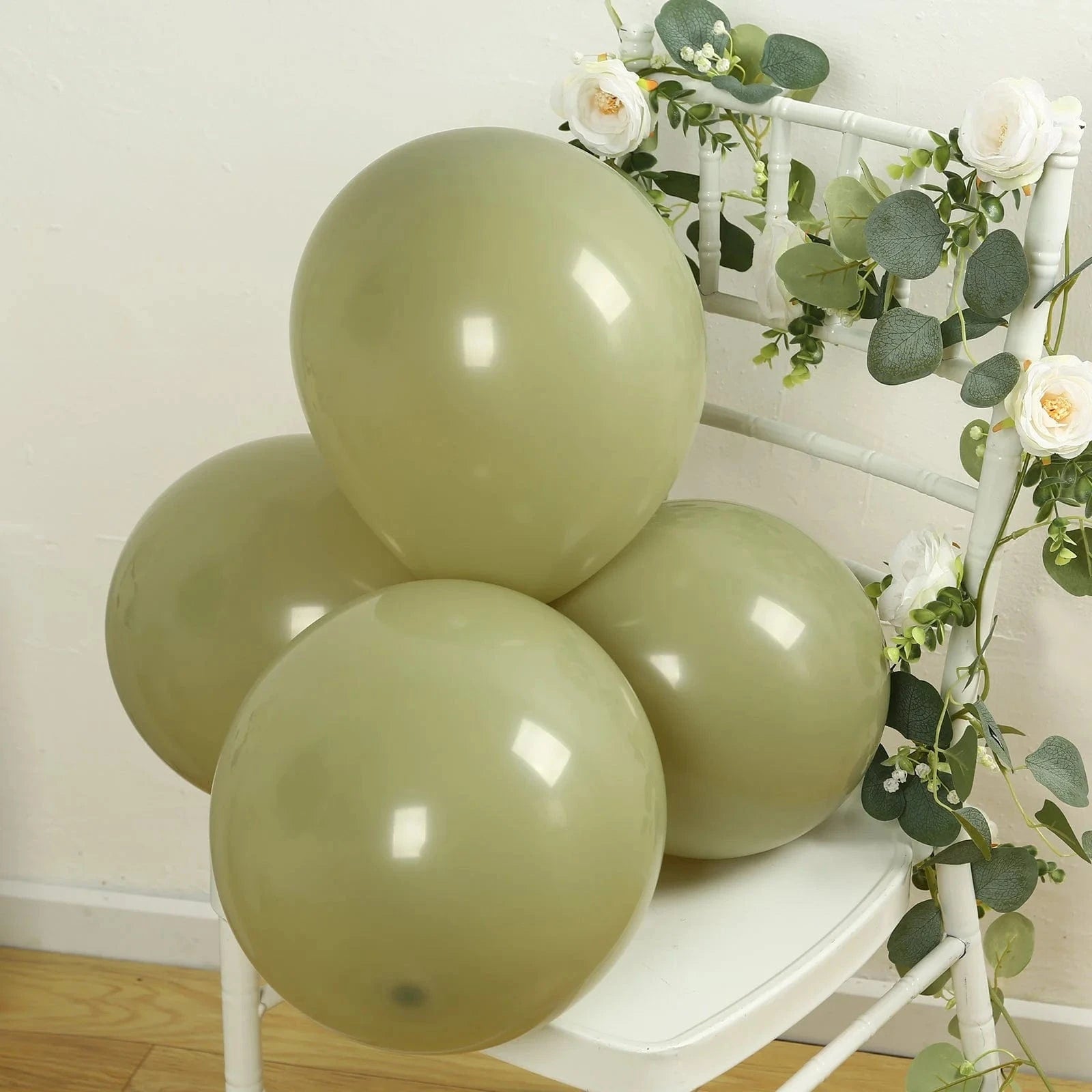 50 Matte Pastel Biodegradable Latex Party Balloons