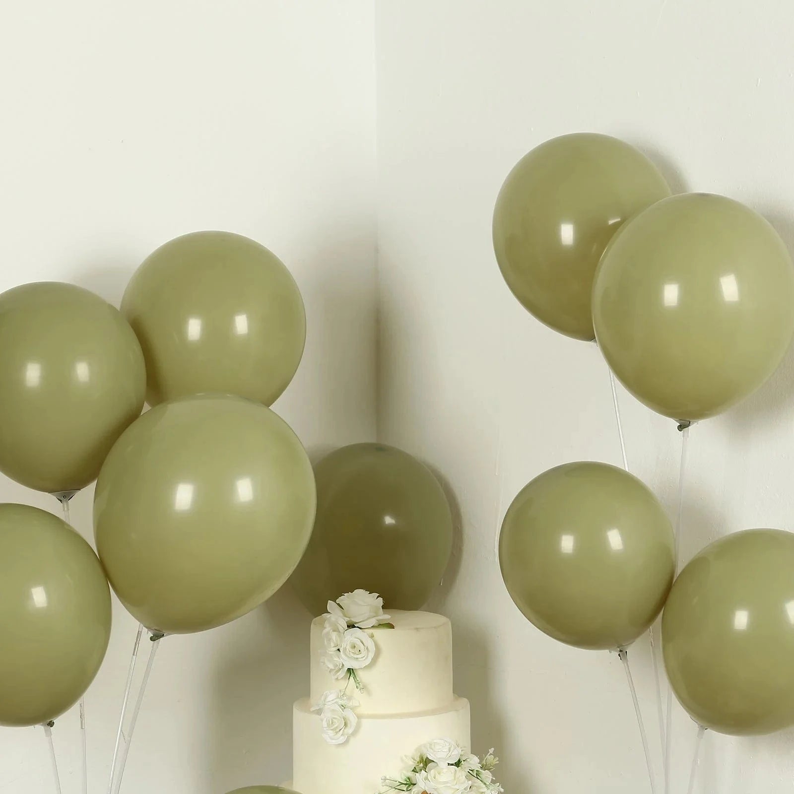 50 Matte Pastel Biodegradable Latex Party Balloons
