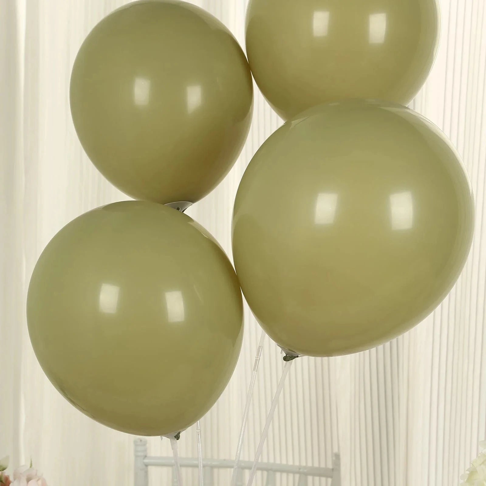 50 Matte Pastel Biodegradable Latex Party Balloons