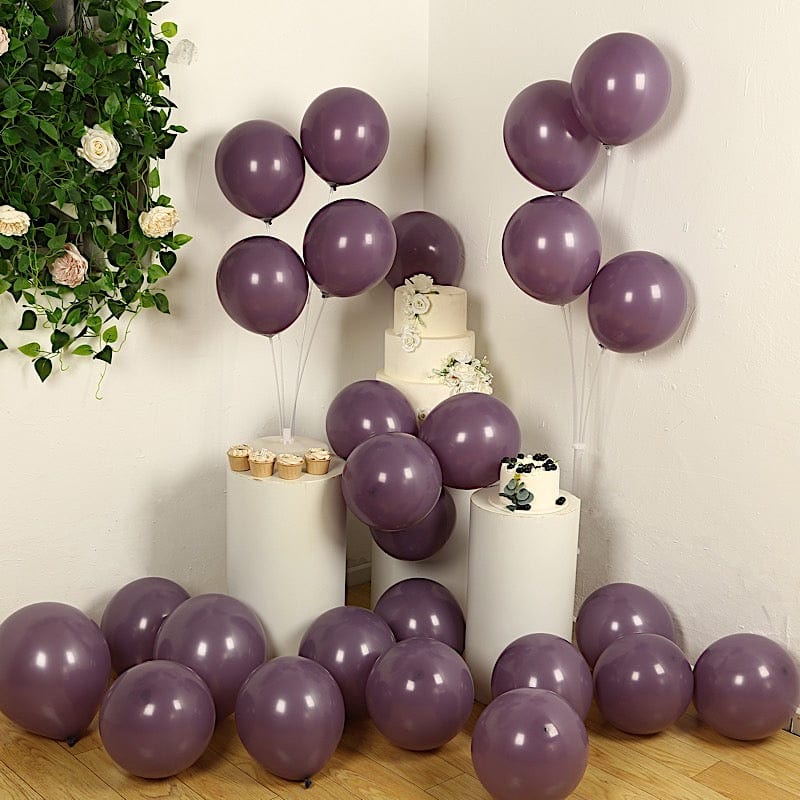50 Matte Pastel Biodegradable Latex Party Balloons