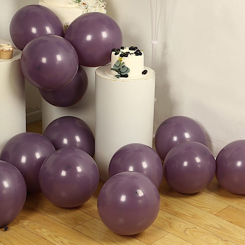 50 Matte Pastel Biodegradable Latex Party Balloons