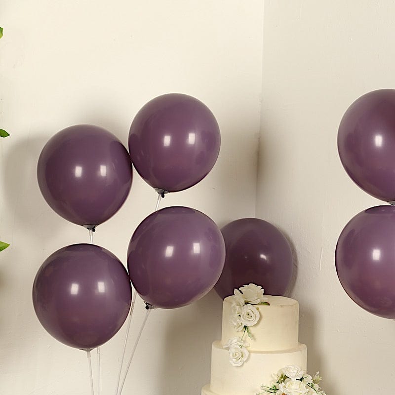 50 Matte Pastel Biodegradable Latex Party Balloons