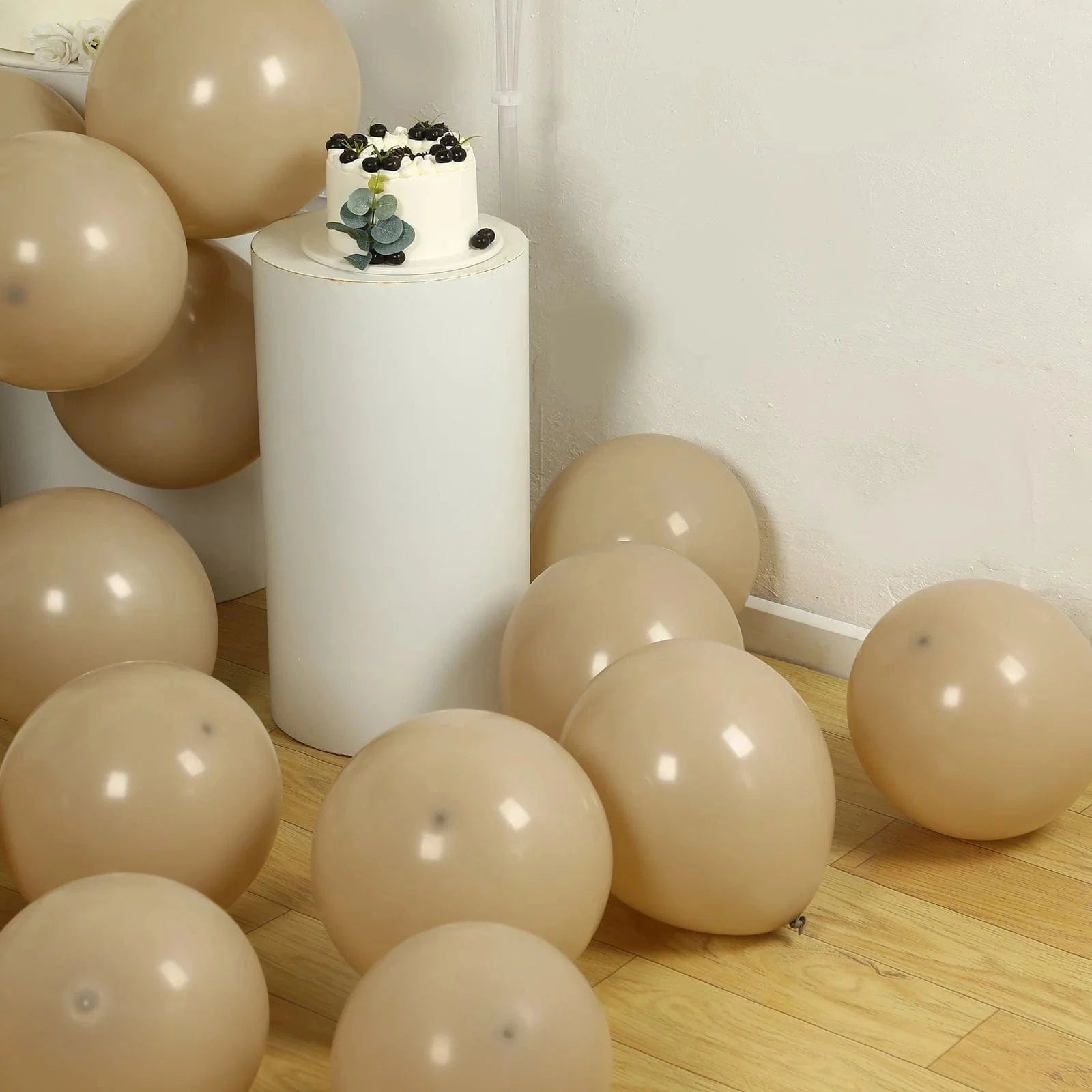50 Matte Pastel Biodegradable Latex Party Balloons