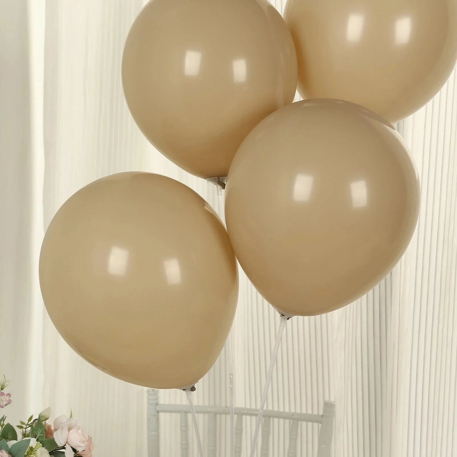 50 Matte Pastel Biodegradable Latex Party Balloons