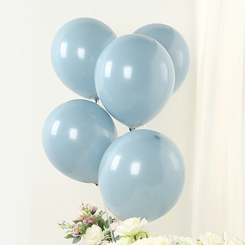 50 Matte Pastel Biodegradable Latex Party Balloons