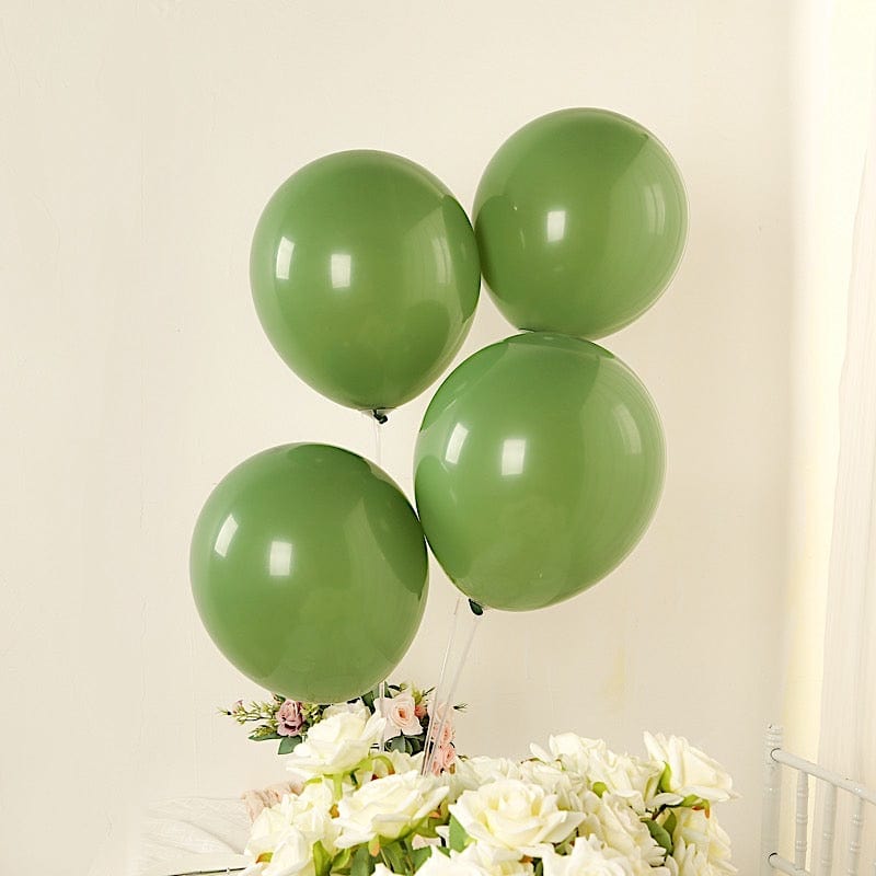 50 Matte Pastel Biodegradable Latex Party Balloons