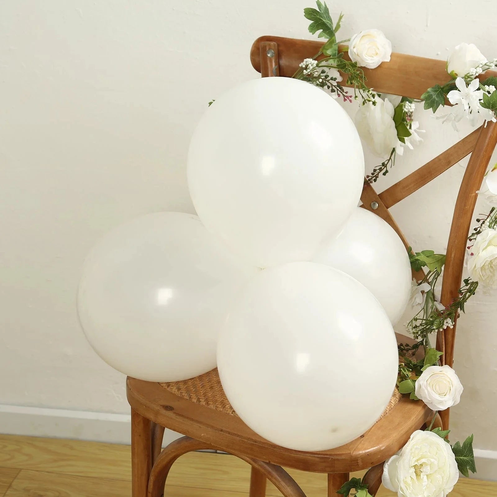 50 Matte Pastel Biodegradable Latex Party Balloons
