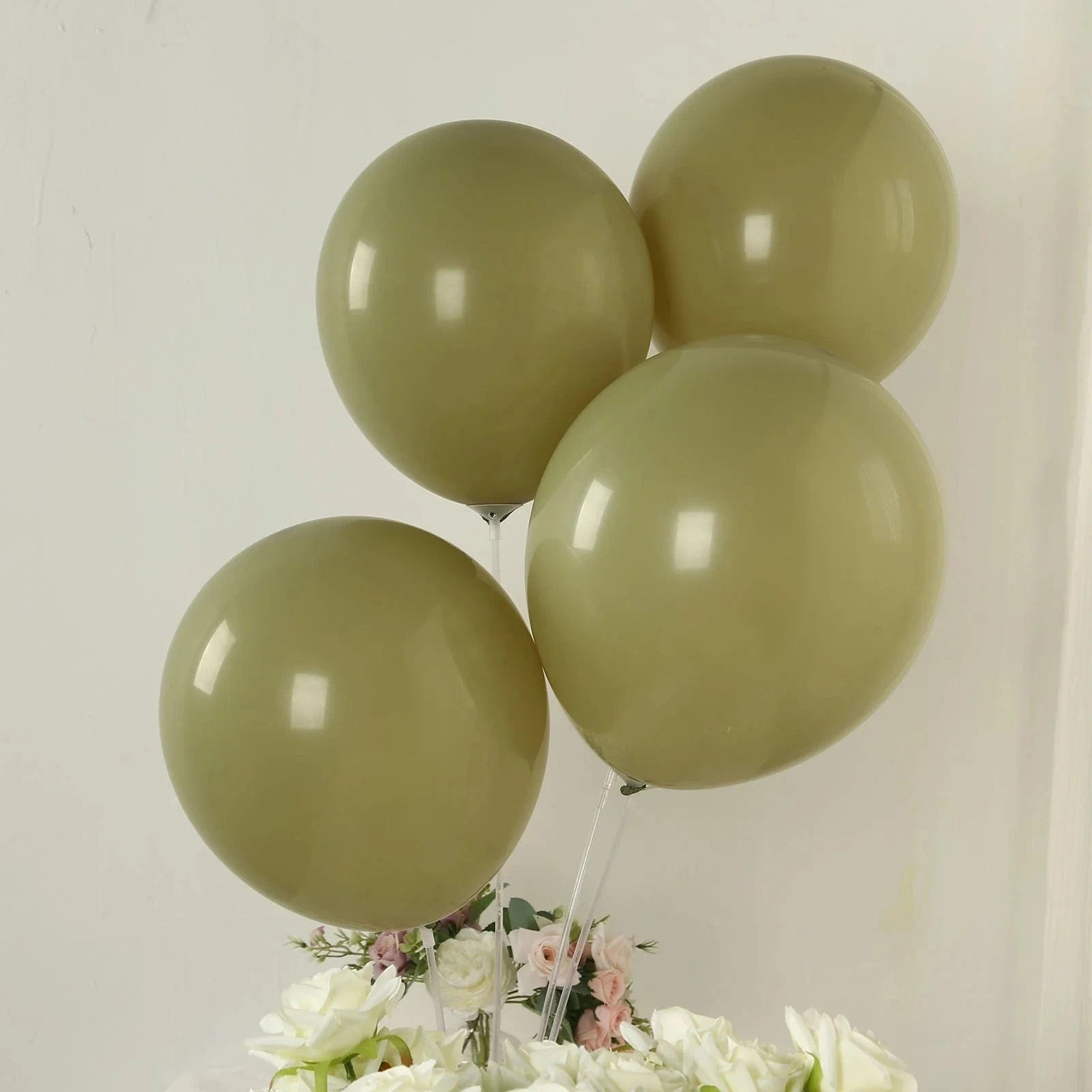 50 Matte Pastel Biodegradable Latex Party Balloons