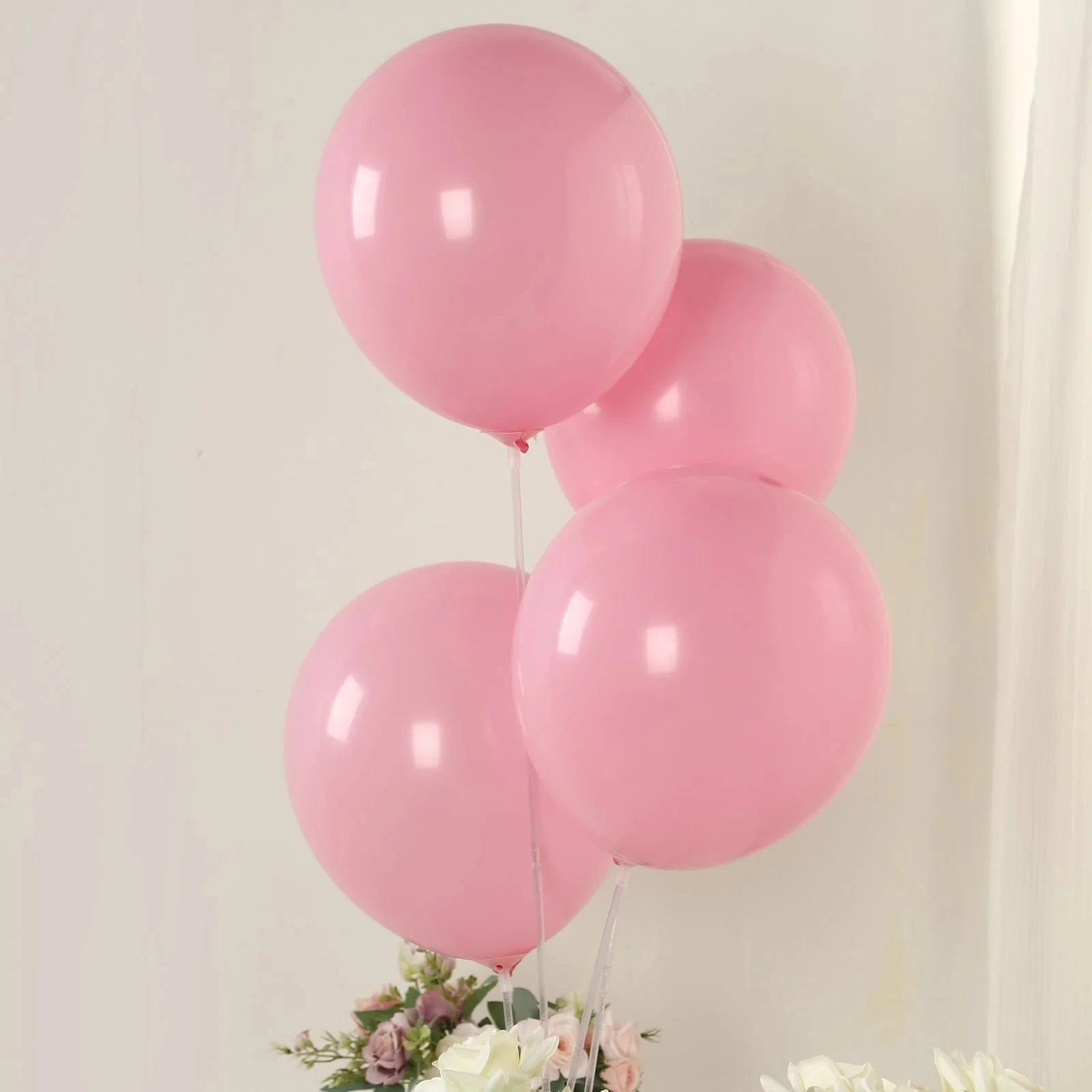 50 Matte Pastel Biodegradable Latex Party Balloons