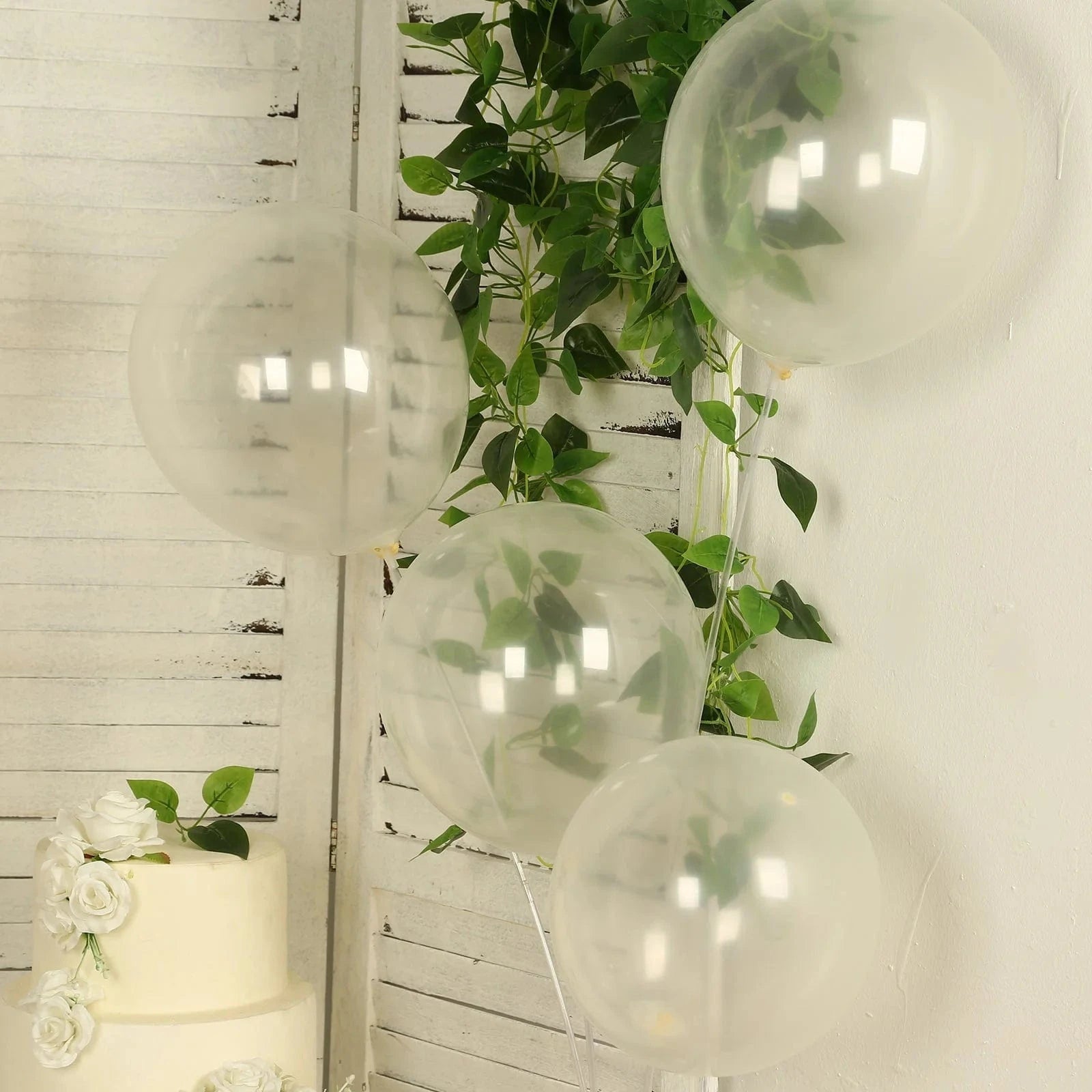 50 Round 12 in Biodegradable Party Balloons