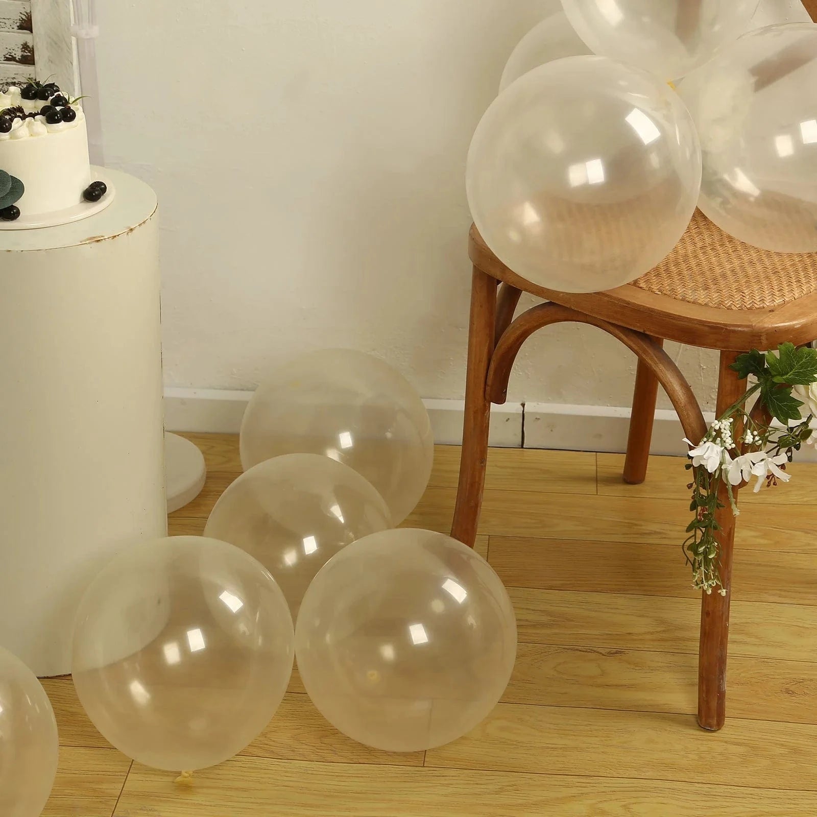 50 Round 12 in Biodegradable Party Balloons