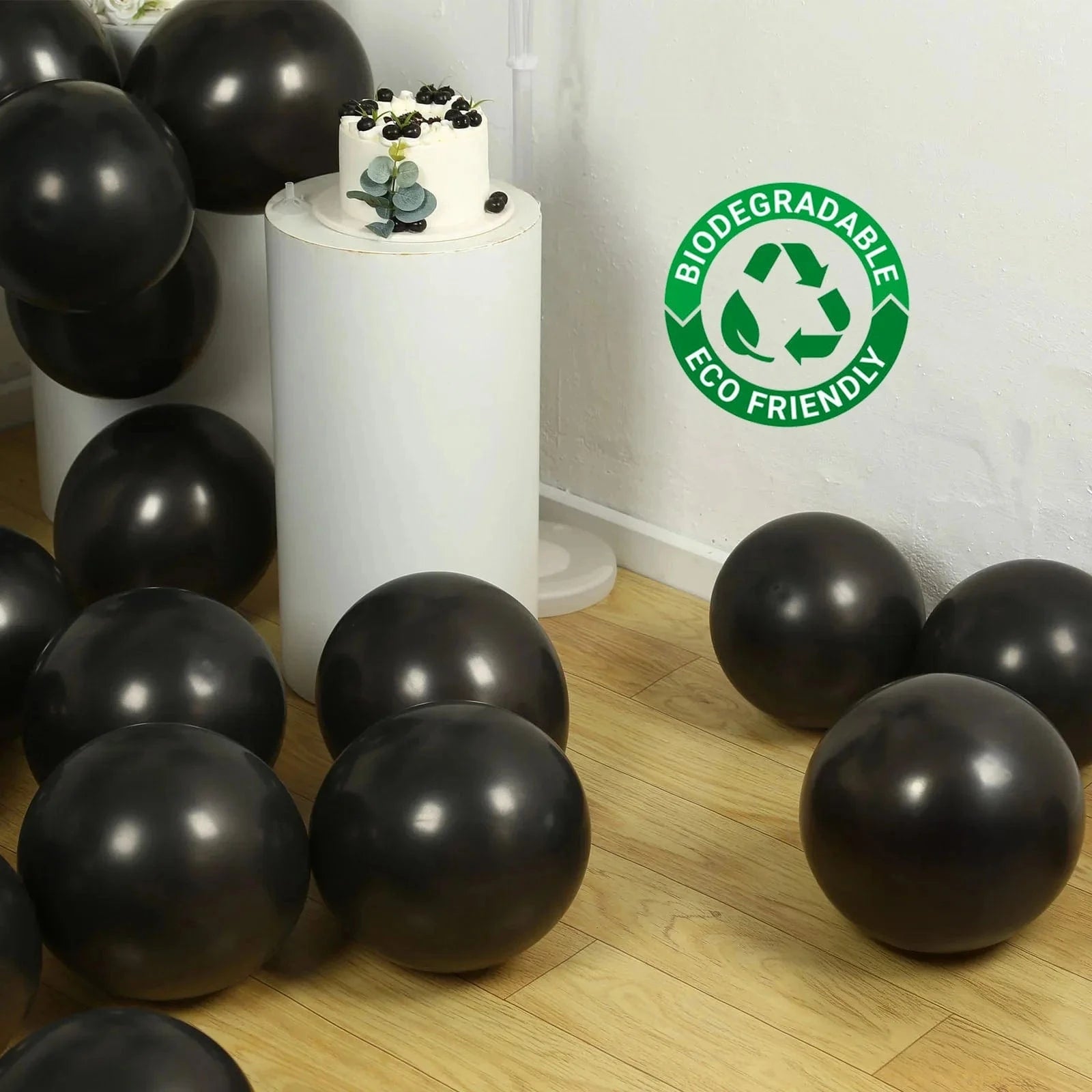 50 Round 12 in Biodegradable Party Balloons