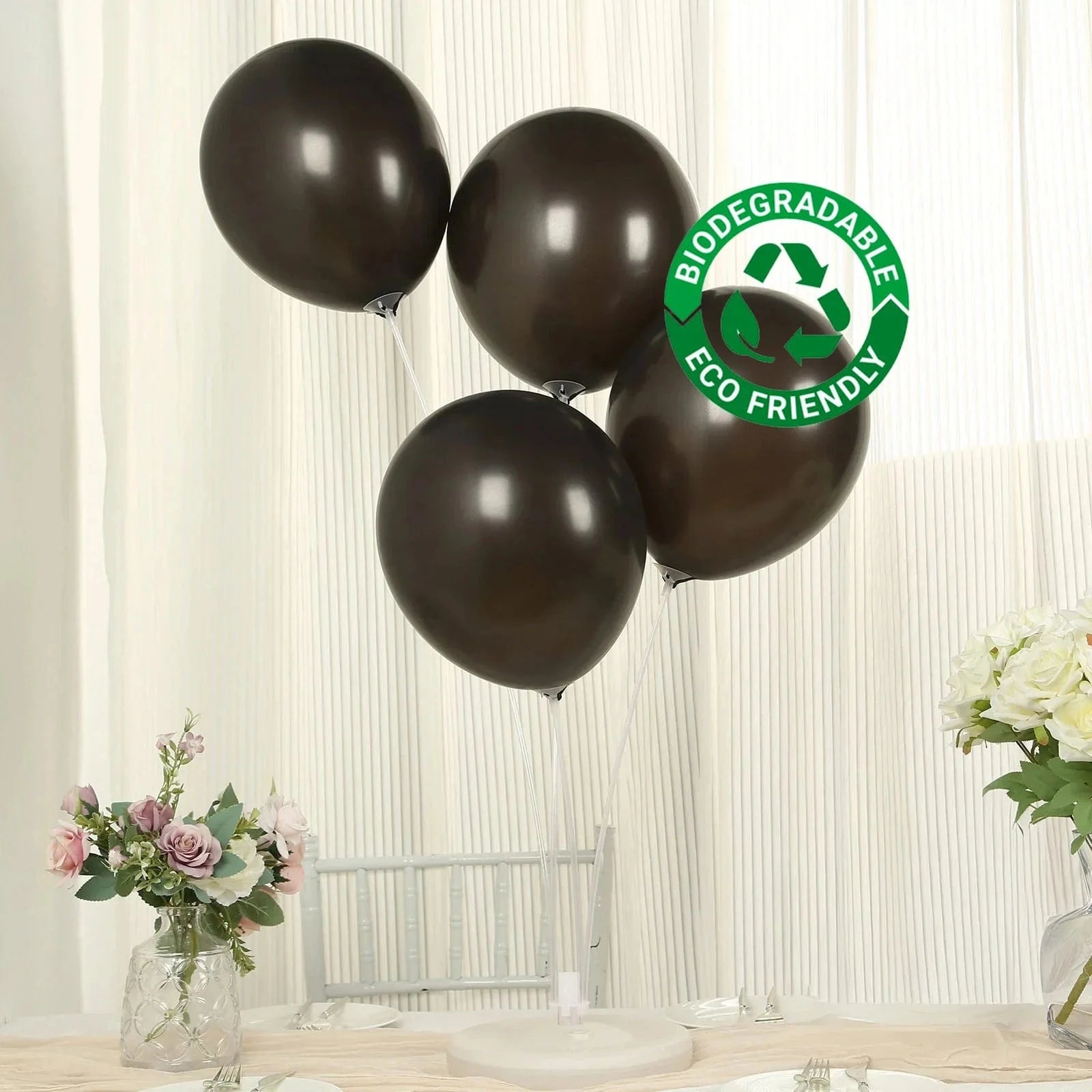 50 Round 12 in Biodegradable Party Balloons