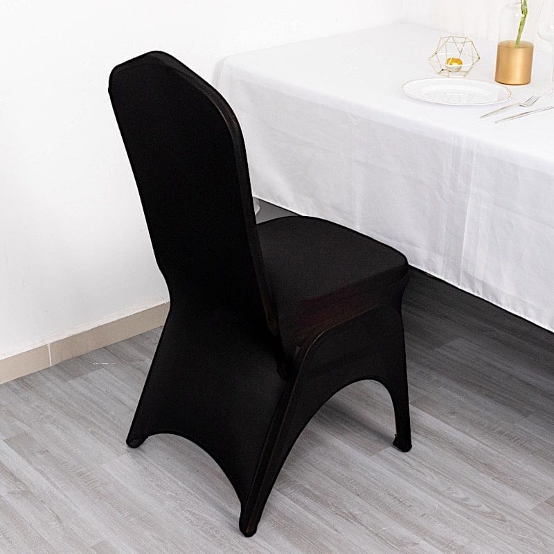 Fitted Spandex 3-Way Open Arch Stretchable Banquet Chair Cover