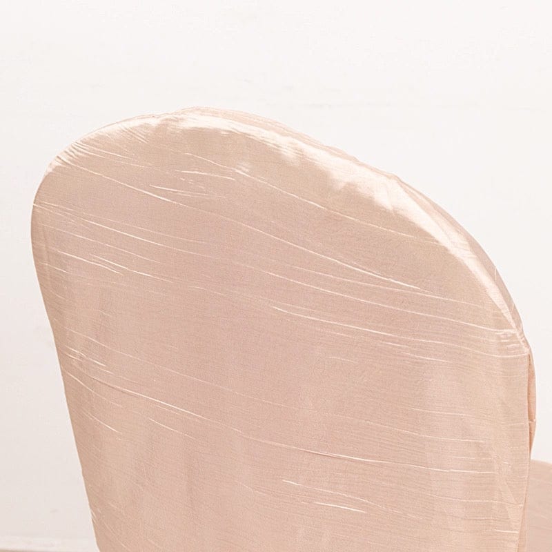 Crushed Crinkle Taffeta Banquet Chair Cover