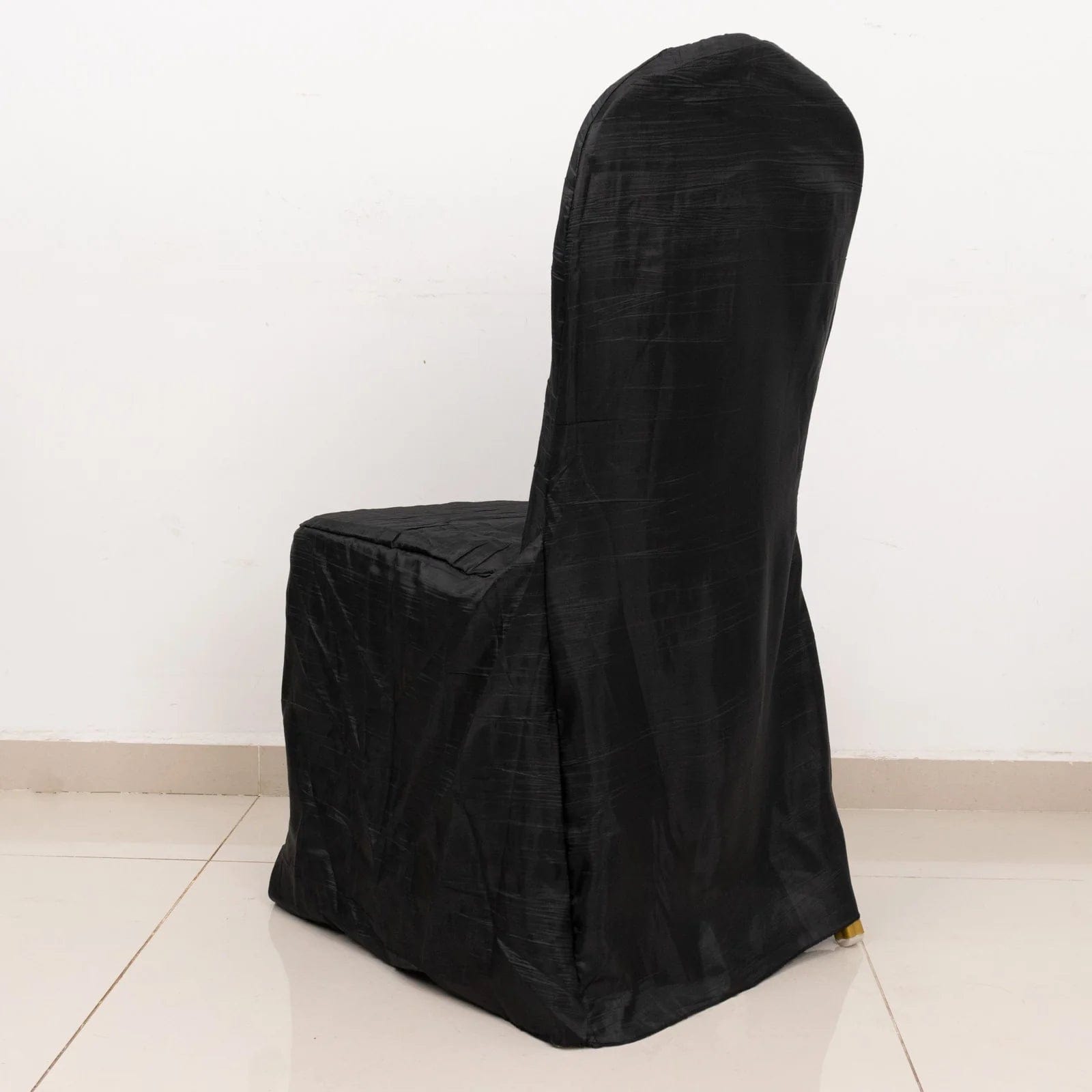 Crushed Crinkle Taffeta Banquet Chair Cover