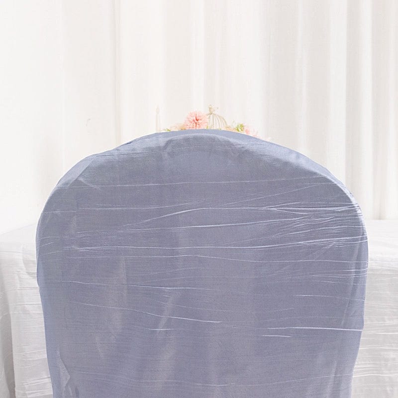 Crushed Crinkle Taffeta Banquet Chair Cover