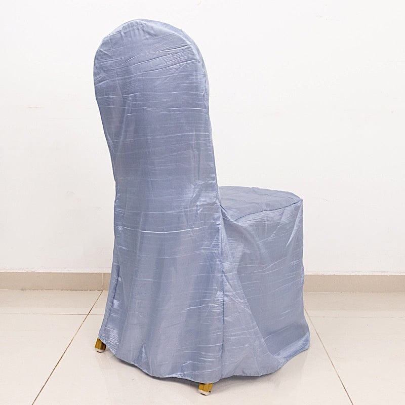 Crushed Crinkle Taffeta Banquet Chair Cover