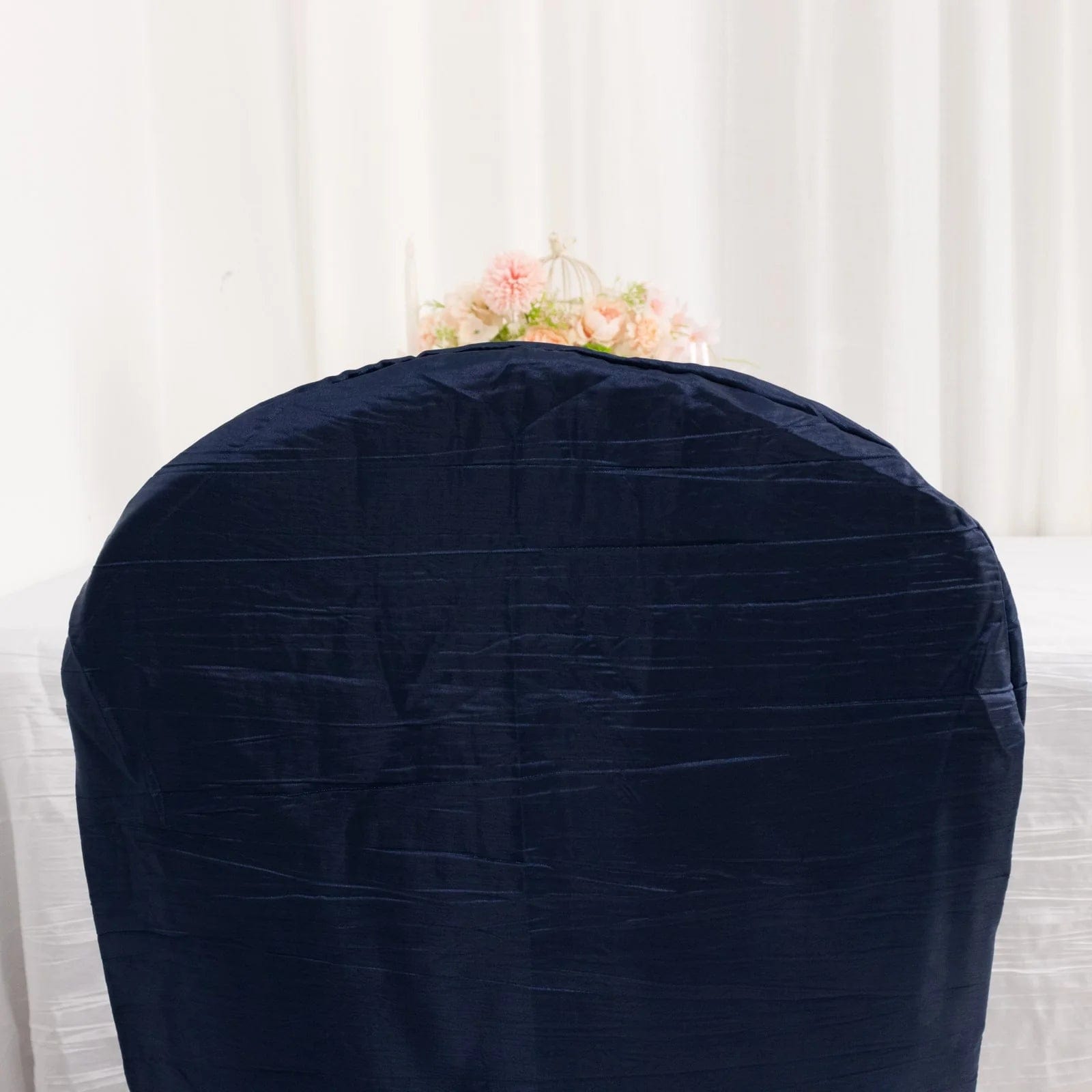 Crushed Crinkle Taffeta Banquet Chair Cover