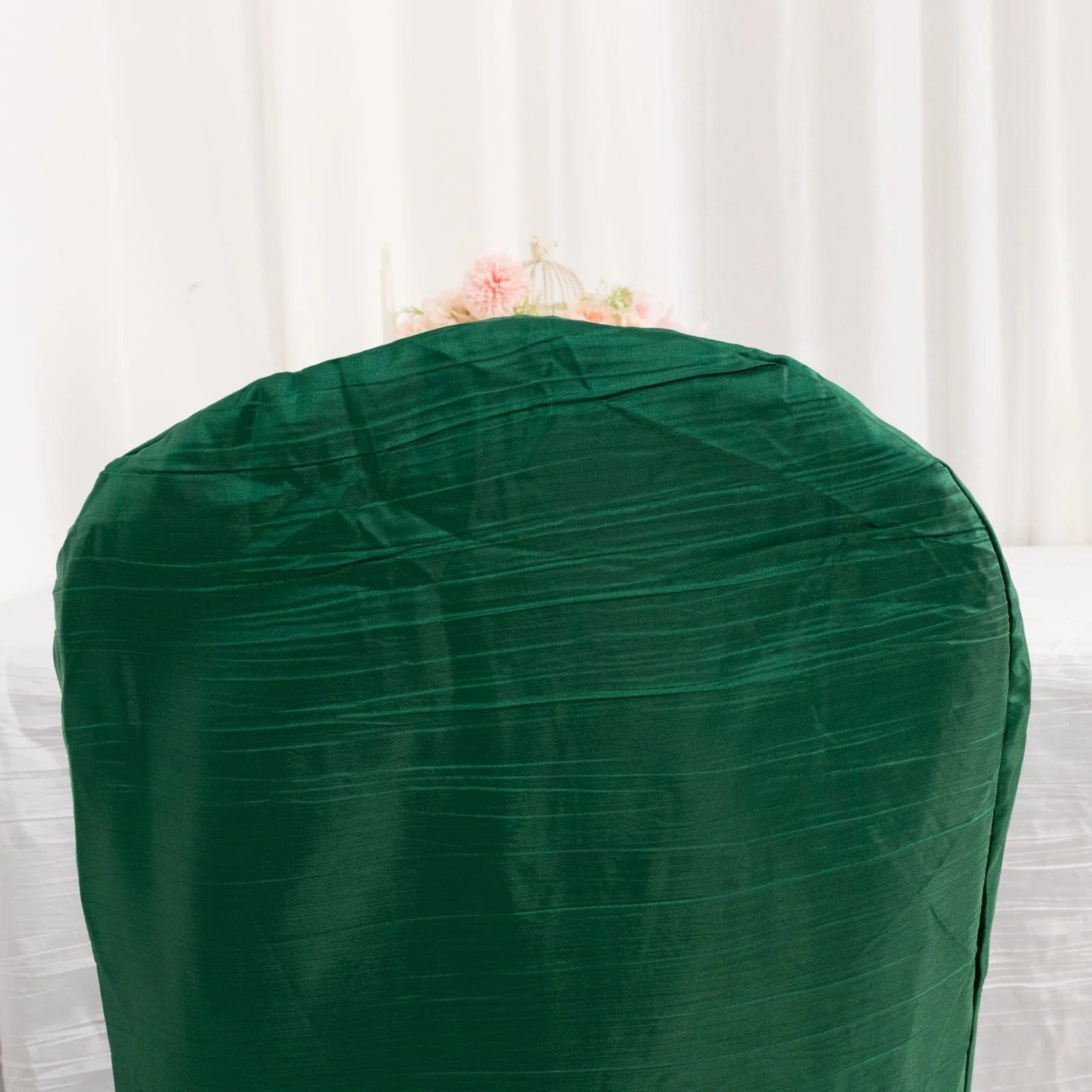 Crushed Crinkle Taffeta Banquet Chair Cover