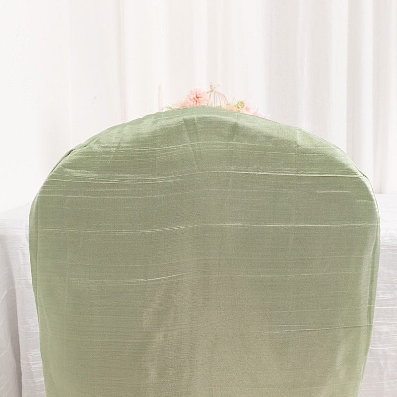 Crushed Crinkle Taffeta Banquet Chair Cover