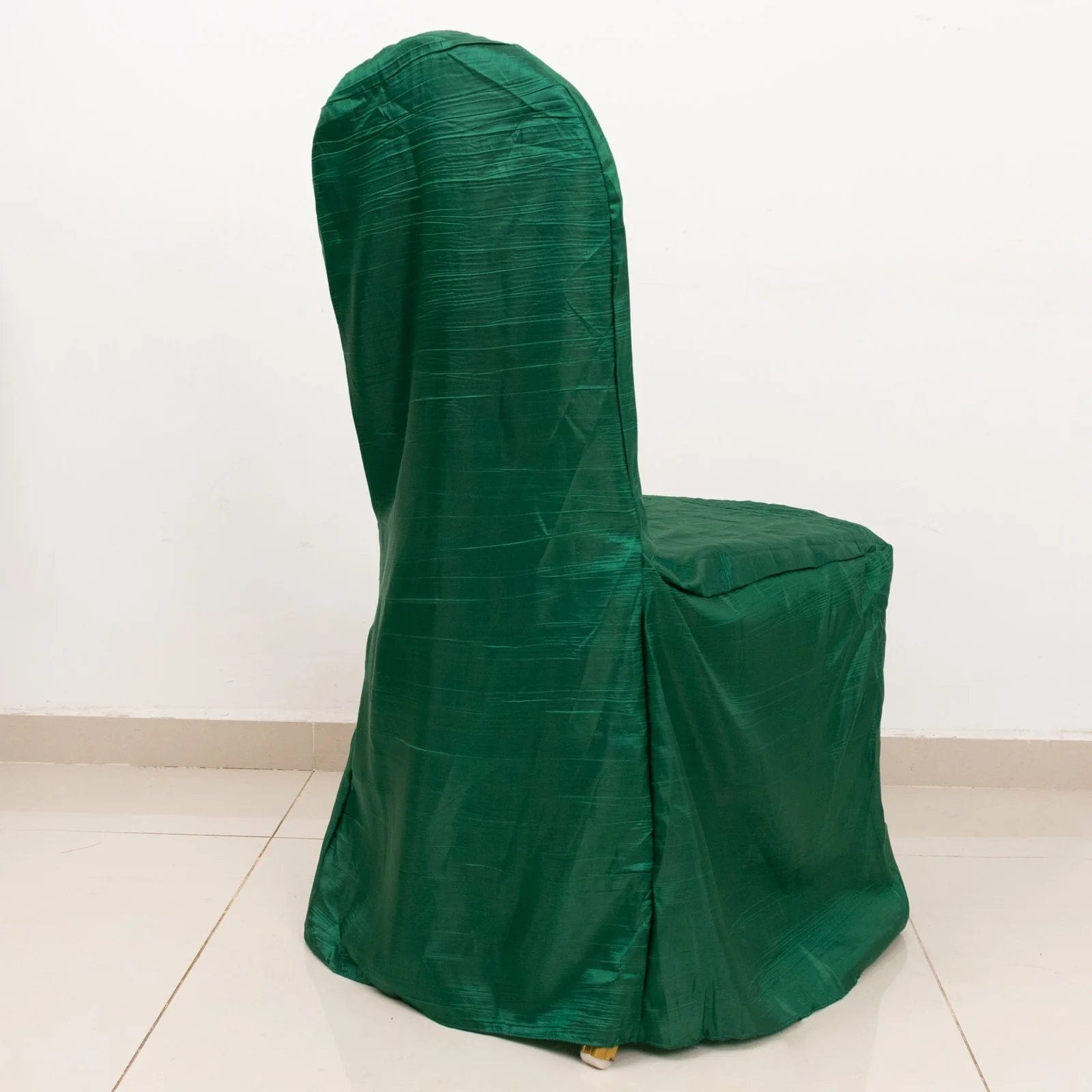 Crushed Crinkle Taffeta Banquet Chair Cover