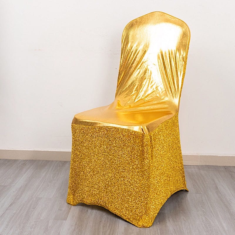 Gold Spandex Chair Covers
