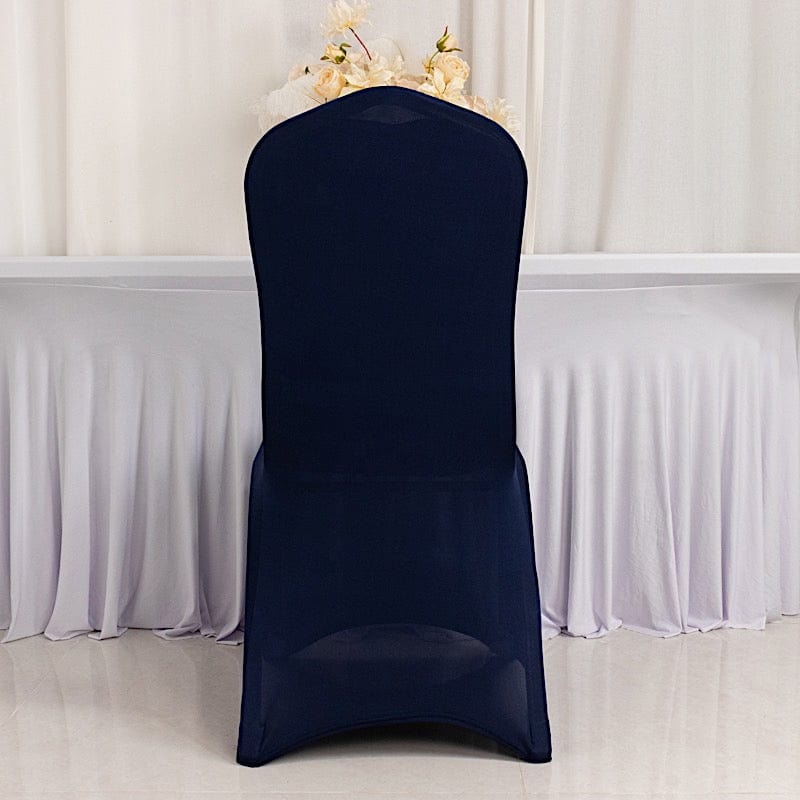 Royal Blue Spandex Chair Navy Blue Chair Covers For Weddings