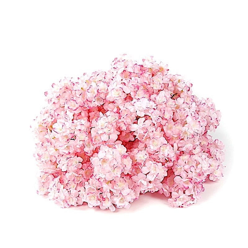 20 in Pre-Arranged Silk Cherry Blossom Artificial Flower Ball Bouquet