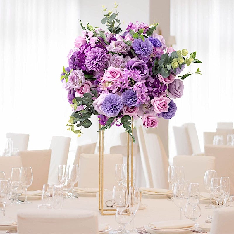 22 in Silk Roses Chrysanthemum Hydrangea Artificial Flower Ball Bouquet