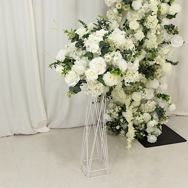 22 in Silk Roses Chrysanthemum Hydrangea Artificial Flower Ball Bouquet