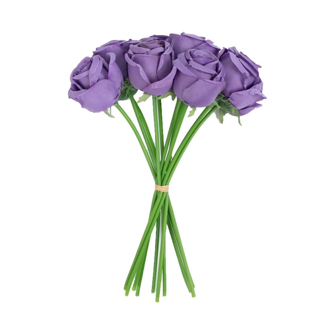 10 Pcs 12 in Realistic Artificial Flowers Silk Roses for Arrangements and Bouquets