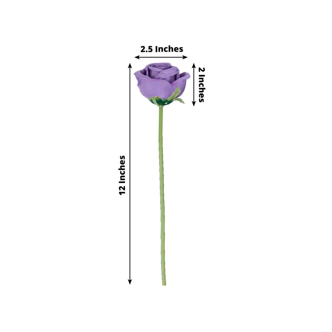10 Pcs 12 in Realistic Artificial Flowers Silk Roses for Arrangements and Bouquets