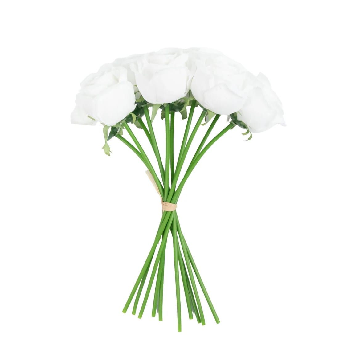 10 Pcs 12 in Realistic Artificial Flowers Silk Roses for Arrangements and Bouquets