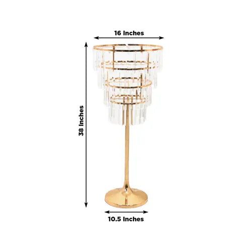 4-Tier Gold 38