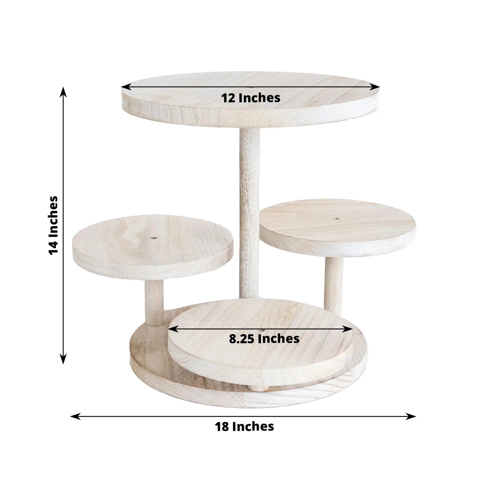 4-Tier White 14