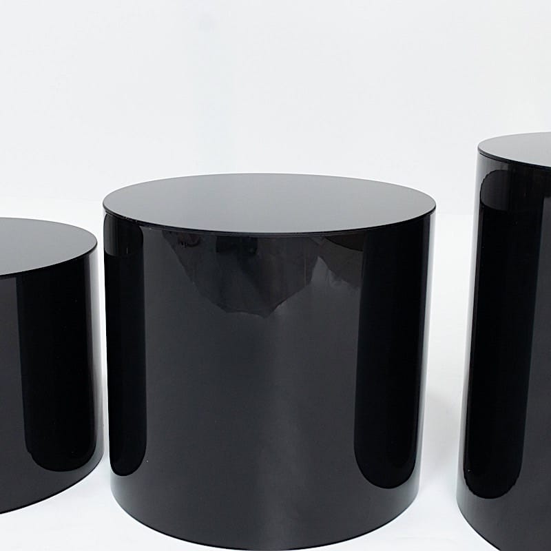 5 Round Acrylic Cake Stand Display Box Pedestal Riser