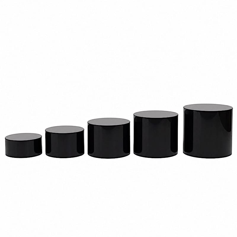 5 Round Acrylic Cake Stand Display Box Pedestal Riser